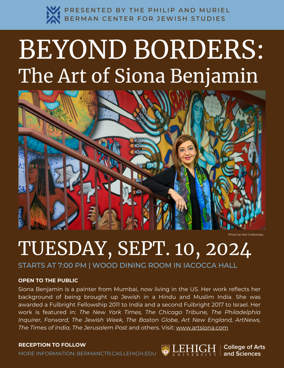 Siona Benjamin Beyond Border Flyer